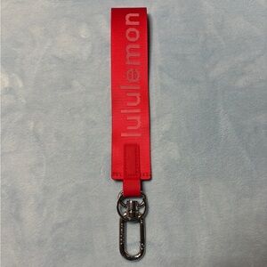 Lululemon Red Keychain